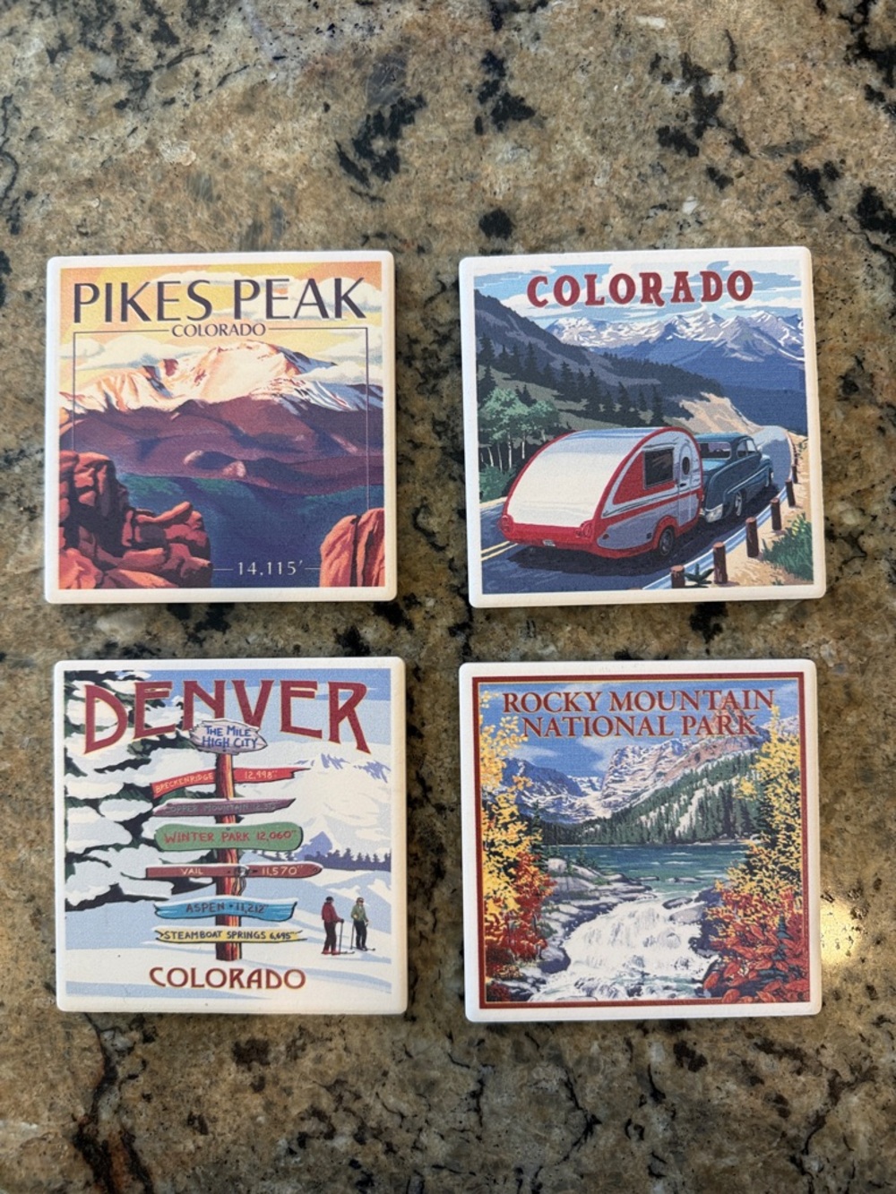 Colorado Coaster Set 🏕️